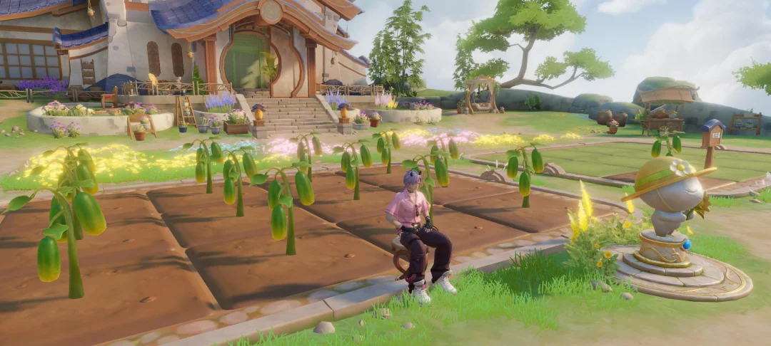 我就坐门口，看谁敢偷😠