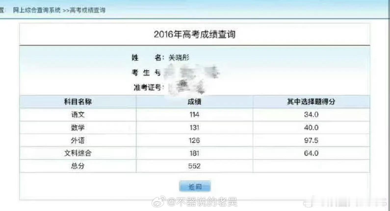 关晓彤高考数学131分 不是，这都哪年哪月的事情了，关大小姐也来层高考的热度了[