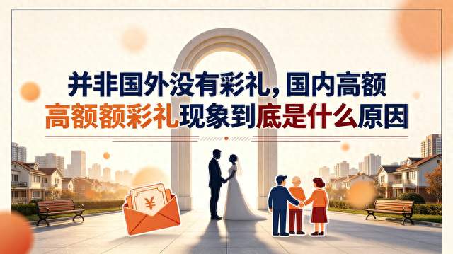 并非国外没有彩礼，国内高额彩礼现象到底是什么原因
