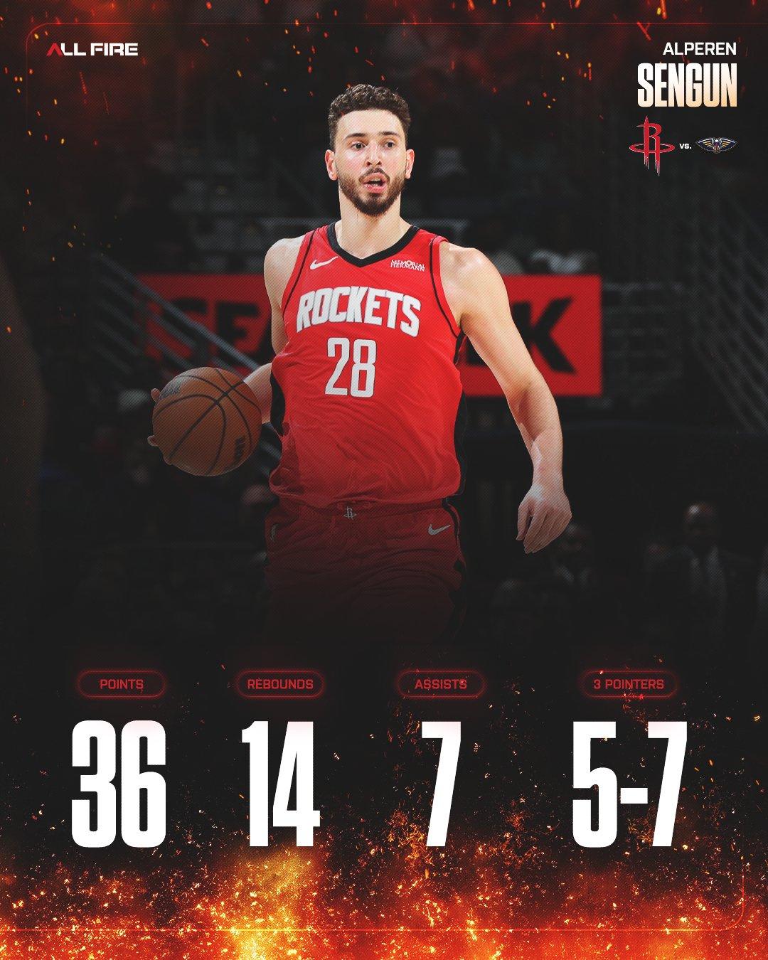 今天的申京才是大家期待中的样子！
不只是36分14板7助的好看数据，打出了全明星