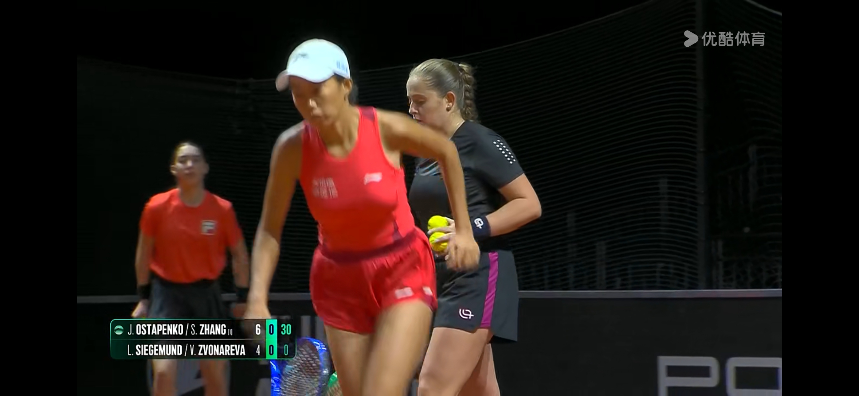 虽然是周四……但配张帅的比赛正好。加油！💪wta