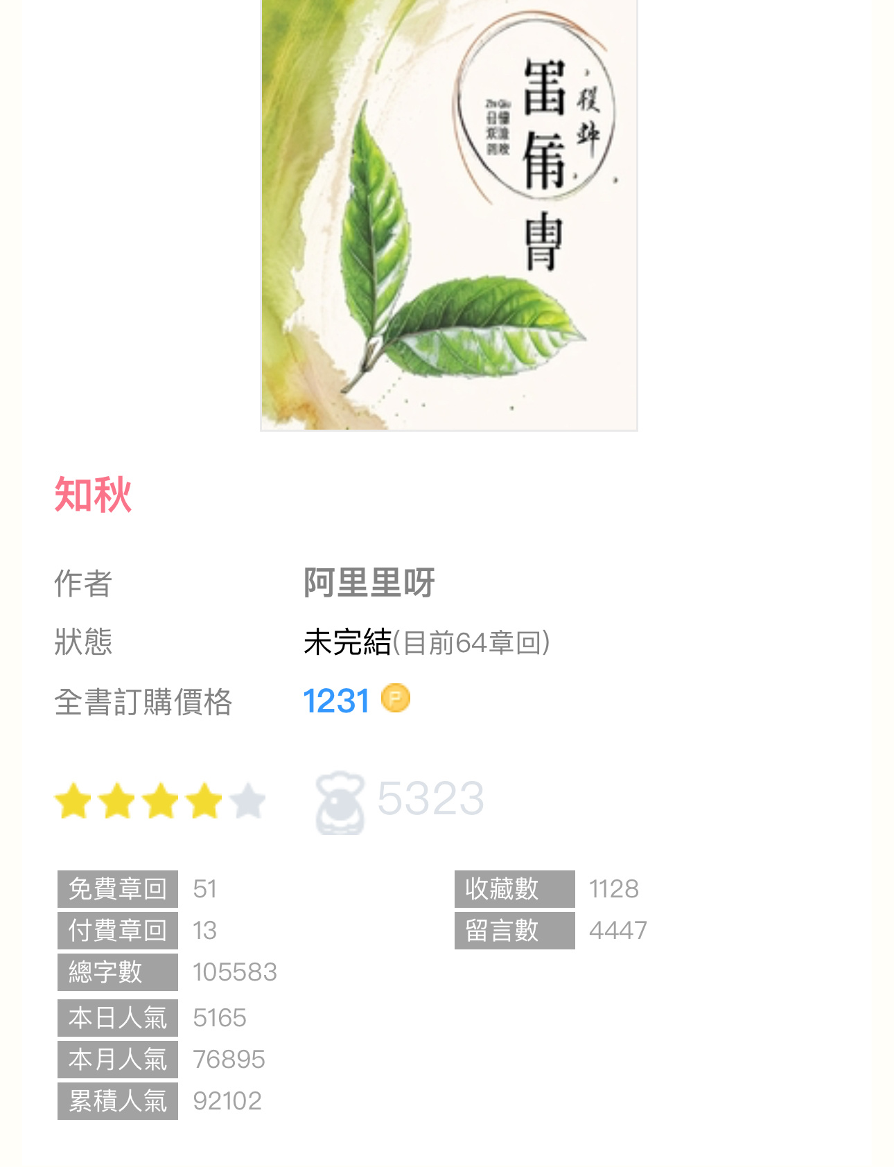 【编辑推荐】《知秋》by阿里里呀🔸连载🔹现代校园／1v1 ​​​