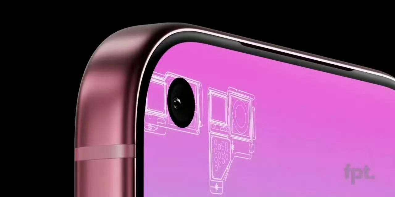 iPhone18越来越安卓化～前置放左上角，巨丑iPhone18Pro渲染视频曝