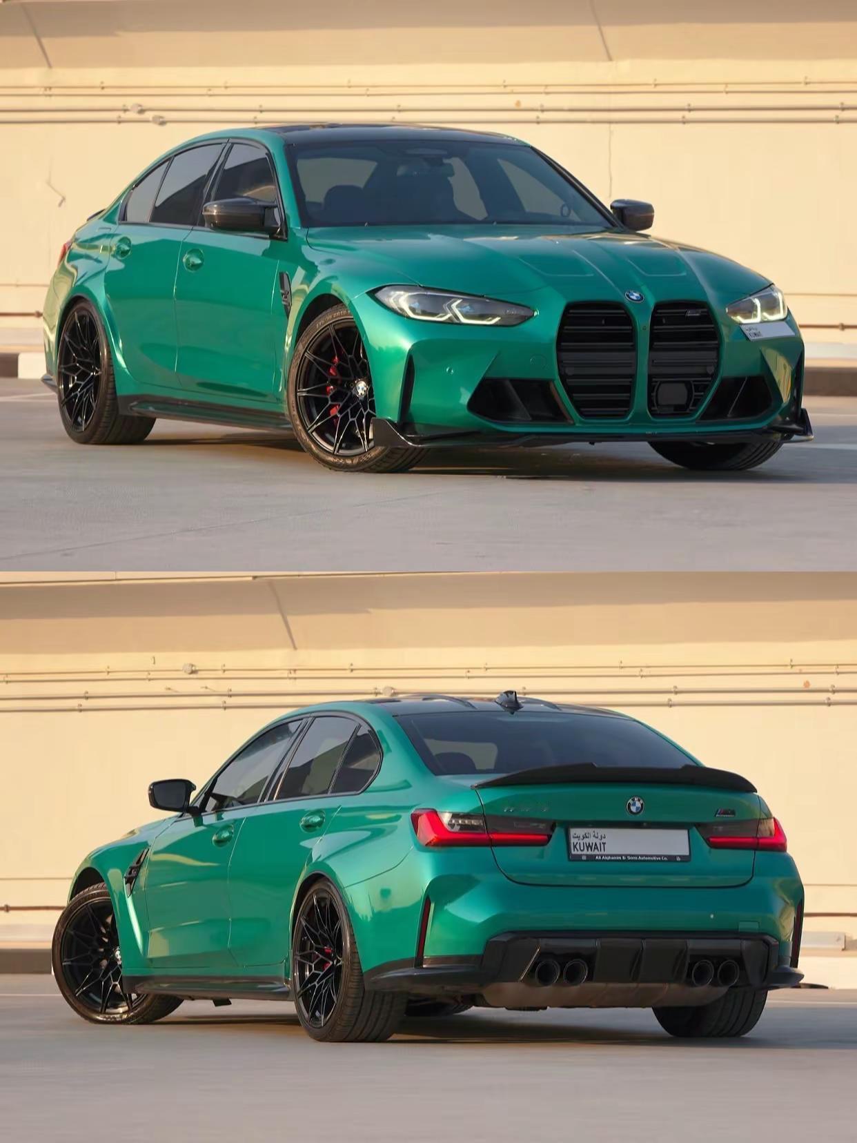 宝马M3 Competition.2021款宝马M3 Competition，是