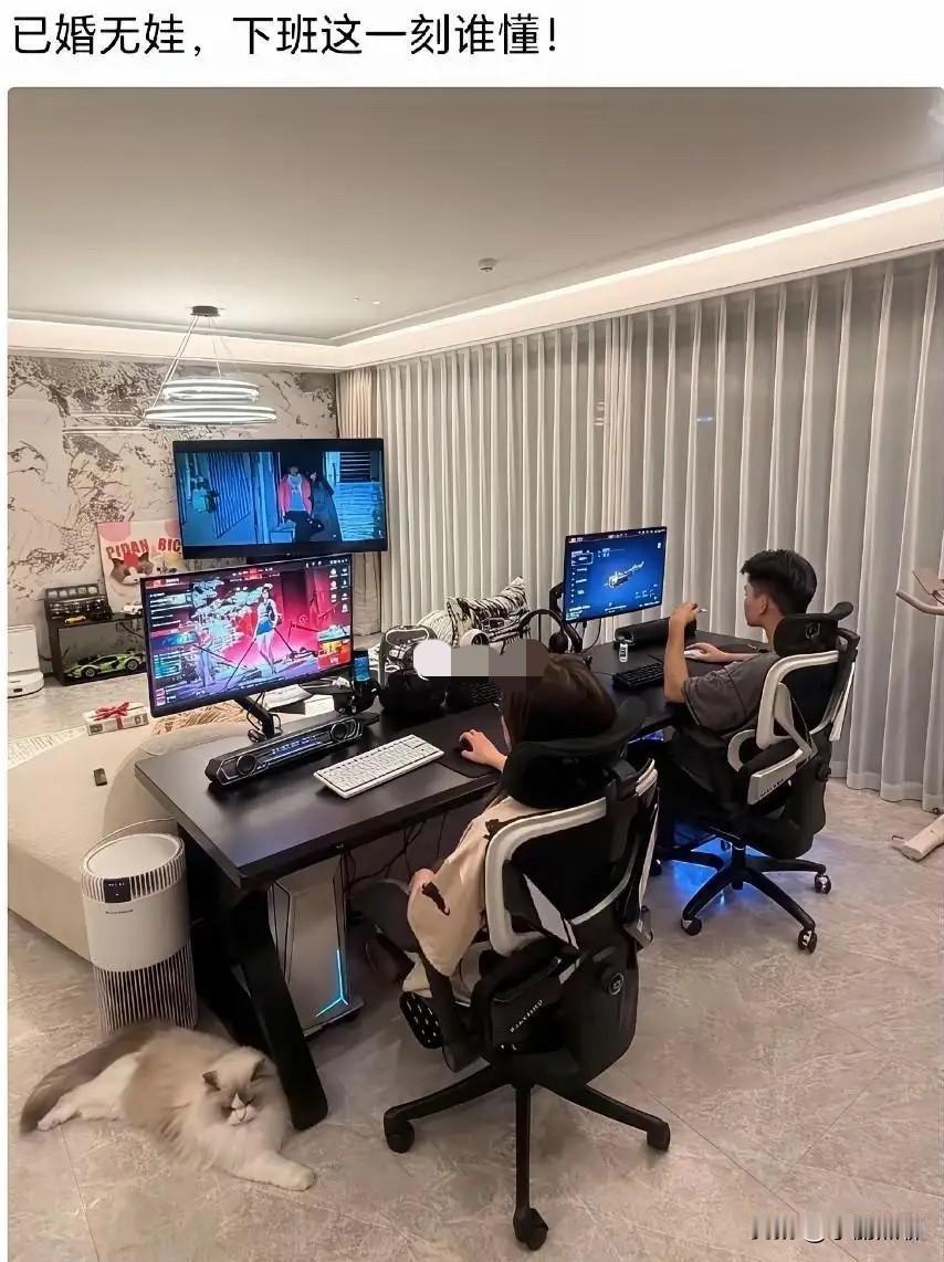 这样的家庭，看着是挺让人羡慕的。

但我觉得，这样的家庭没有未来，这样生活的人没