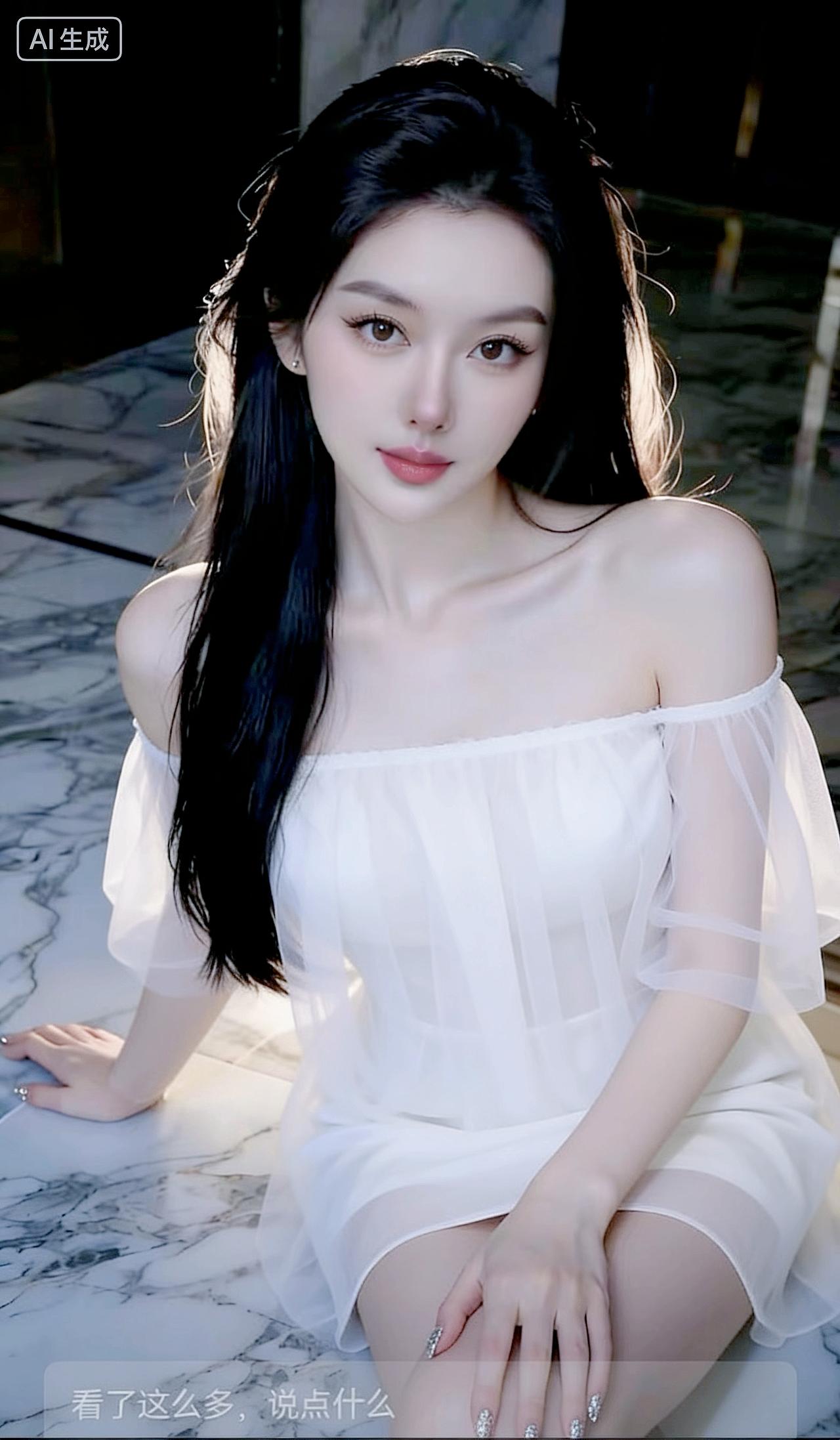 整体氛围
画面以大理石地面为基底，冷调纹理与暖光交织，营造出高级又温柔的氛围感。