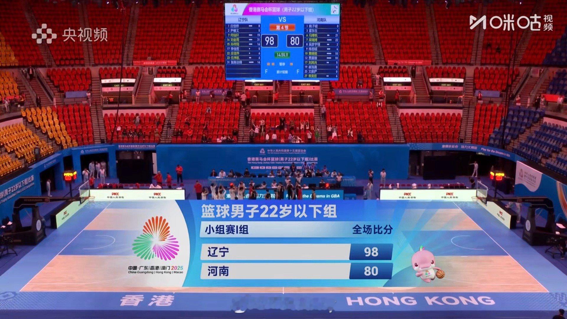 辽宁队98比80战胜河南，今天还陷入犯规轮转麻烦，每一场都非常不容易。刘金雨31