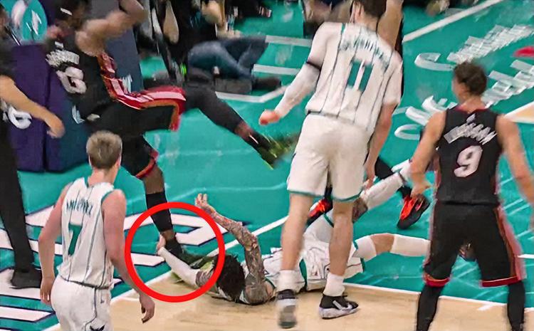 太遗憾！热火球星阿德巴约仅打11分钟伤退，高效全中却无奈离场，一分惜败太意难平。