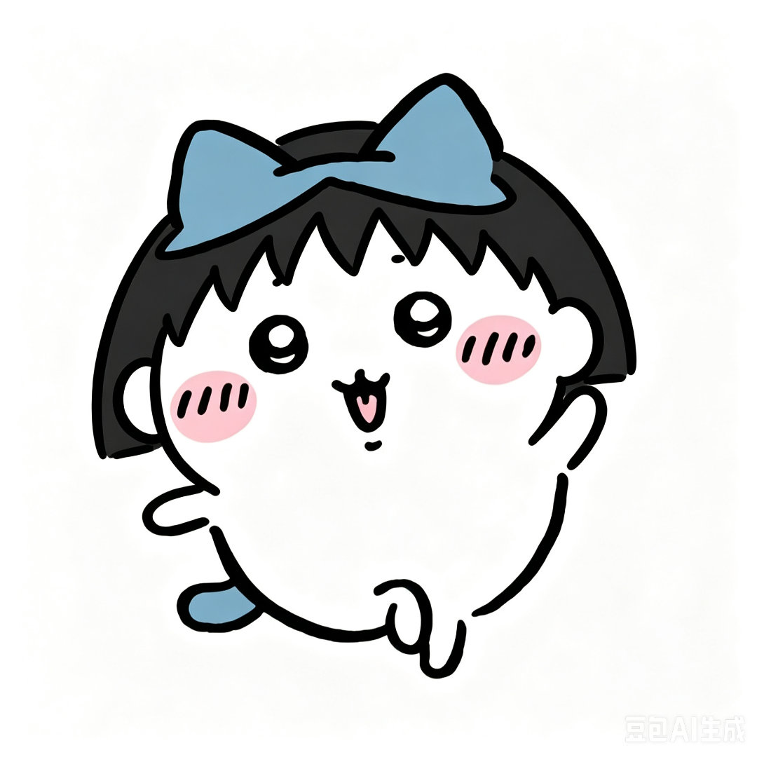chiikawa 樱桃卡哇！这个发型大家觉得如何？下次换别的！[豆包AI生成]吉