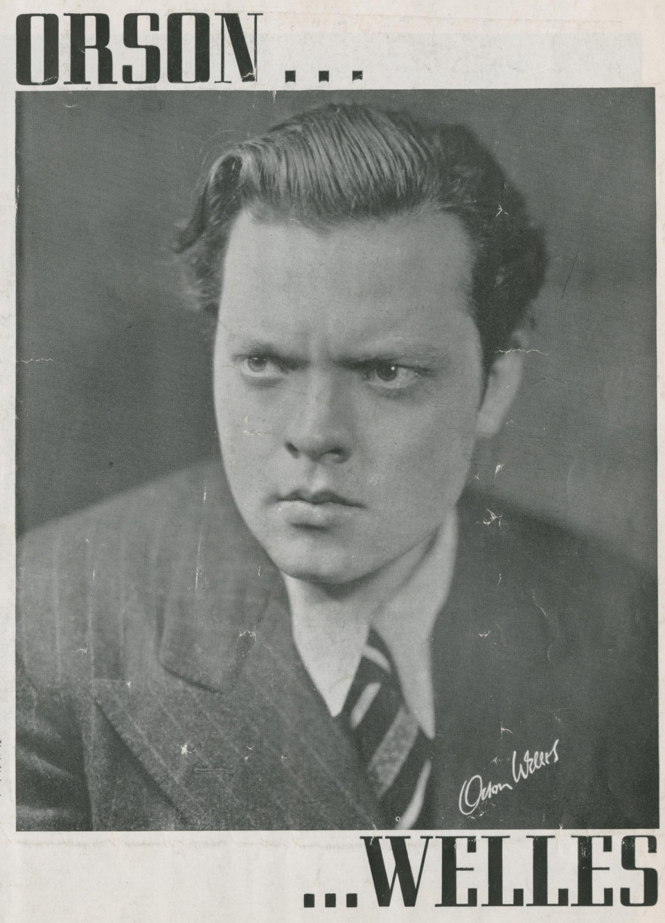 George Orson Welles（1915-1985）出生威斯康辛州，19