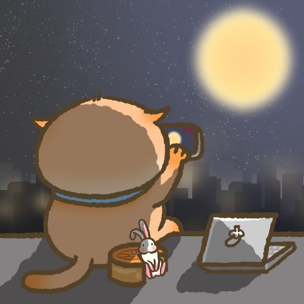 超级月亮我这阴天，大家都拍到超级月亮了吗？ 