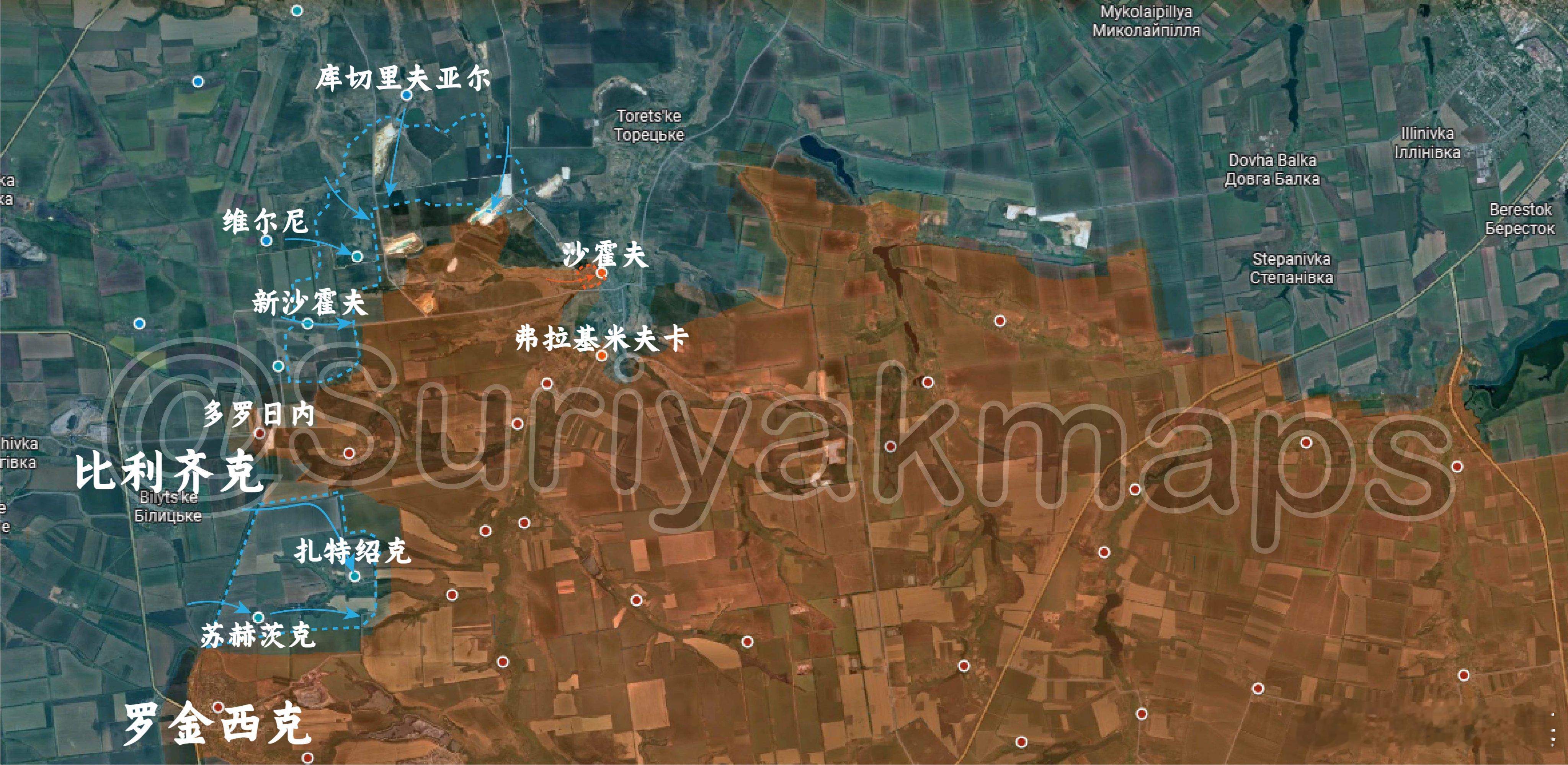 沃尼玛，今天嘘嘘哥流了一地来源：suriyakmaps俄乌局势新进展特朗普说是时