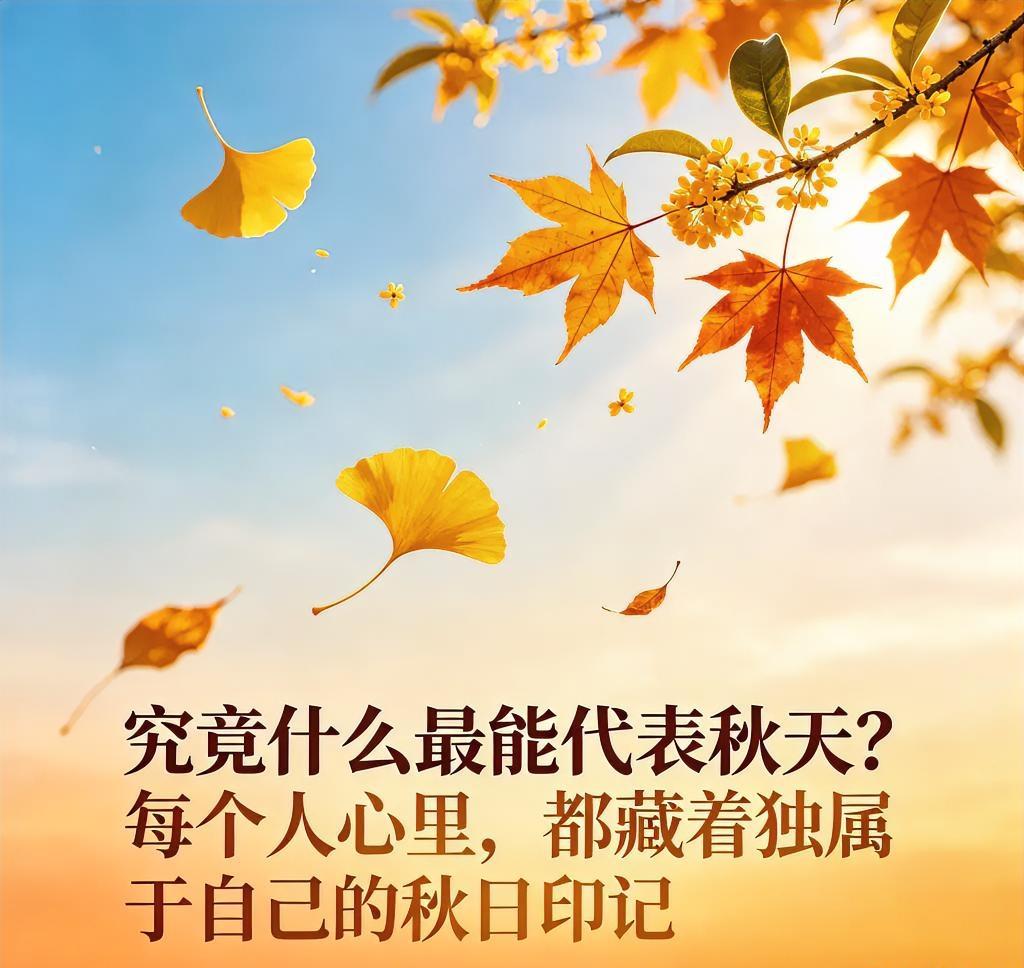 提起秋天，一千个人，就会有一千种不一样的画面。它从来不是单一固定的模样，而是藏在