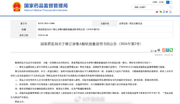 #网红战痘神药副作用竟影响性功能#【“战痘神药”影响性功能？#药品说明不能报喜不