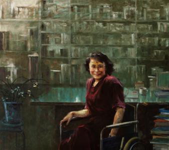 青岛市雕塑馆已举办全国重点高校美术院系艺术作品展赏析之《张海迪》-2023年“青