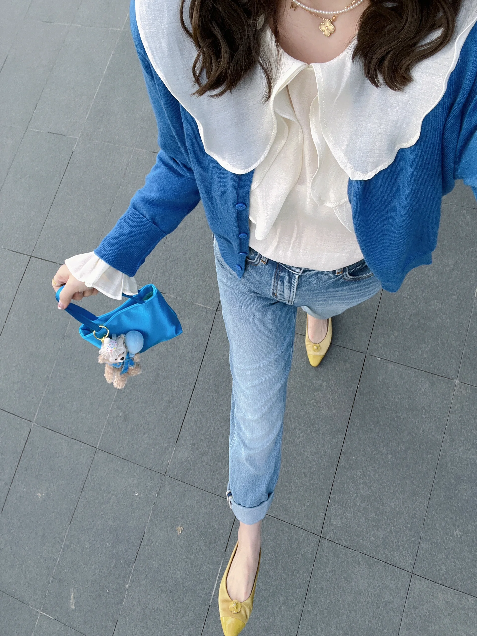 谁懂亮色系和春天的配适度！甜酷风我太爱了！