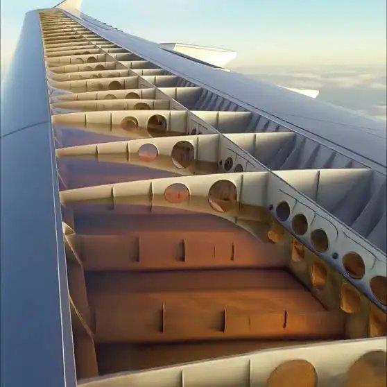 《透视机翼内部油箱，几万升燃油如何在隔板间跳舞？》播放量：3.7万点赞量：187