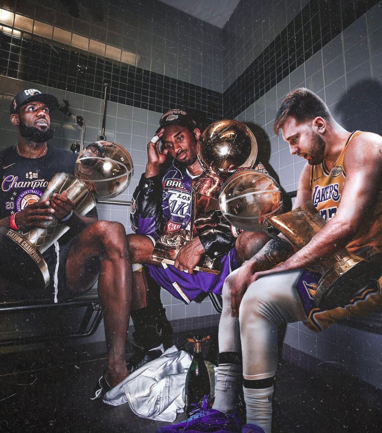 东契奇谈为湖人带来总冠军：“科比为这座城市带来了很多个冠军，勒布朗也在这里夺得了