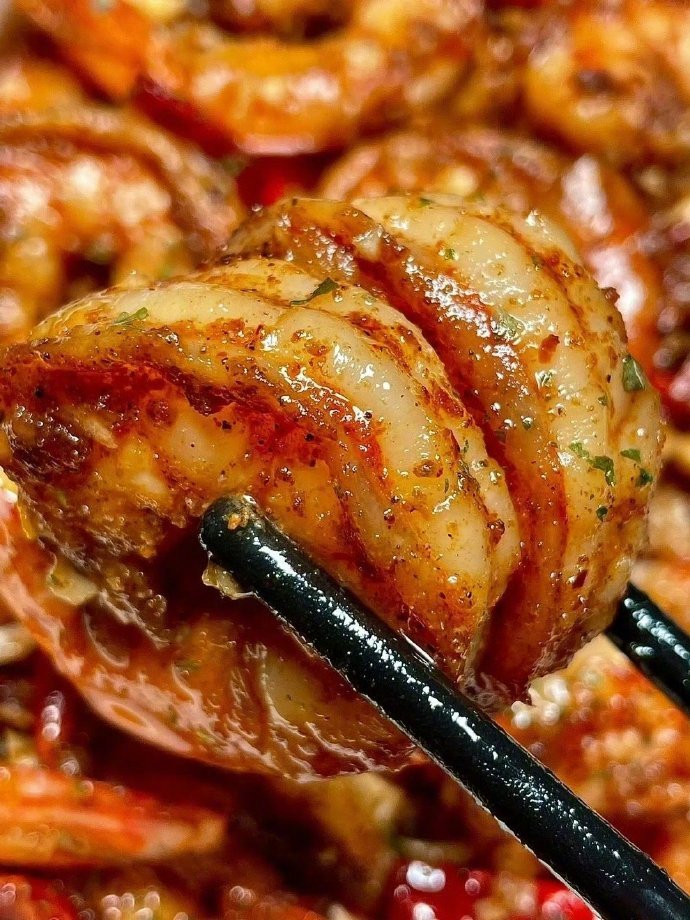 超好吃的干煎虾🦐 ​​​