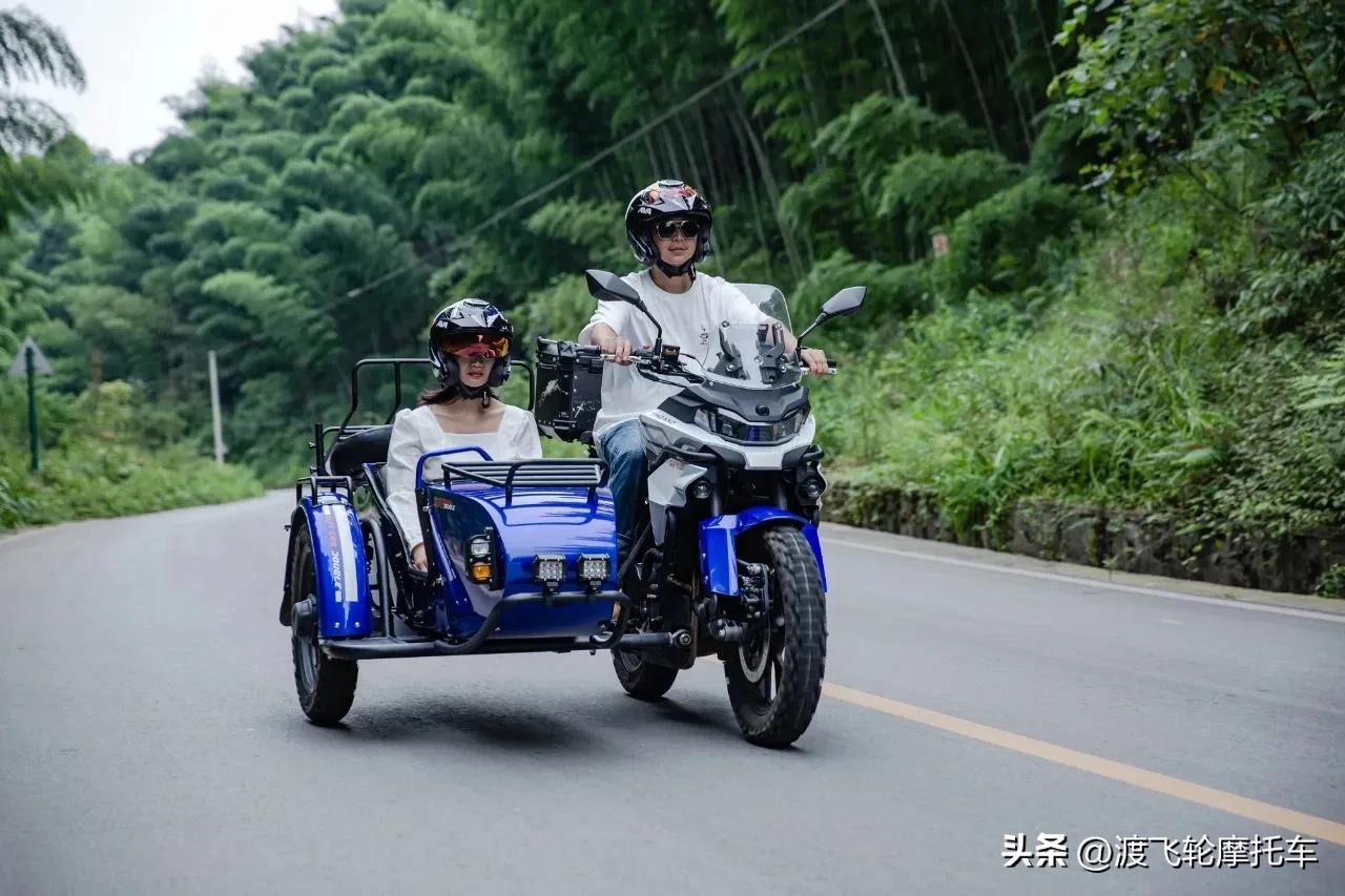 #银钢摩托# 银钢摩托500边三轮摩托车