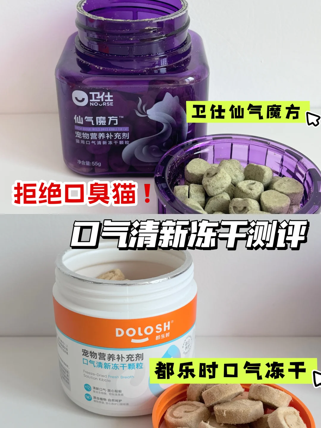 真实使用分享|猫咪口臭退退退！