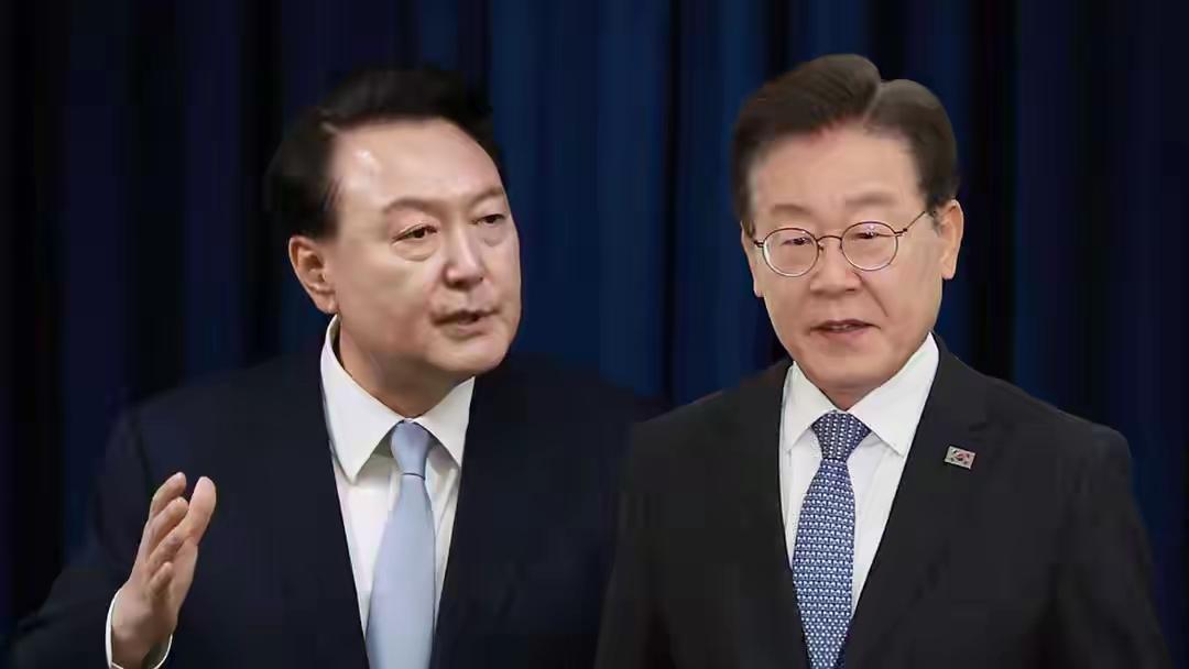 ​李在明和尹锡悦之间的斗争，并没有因为尹锡悦被关进看守所而结束，反而出现了更加严