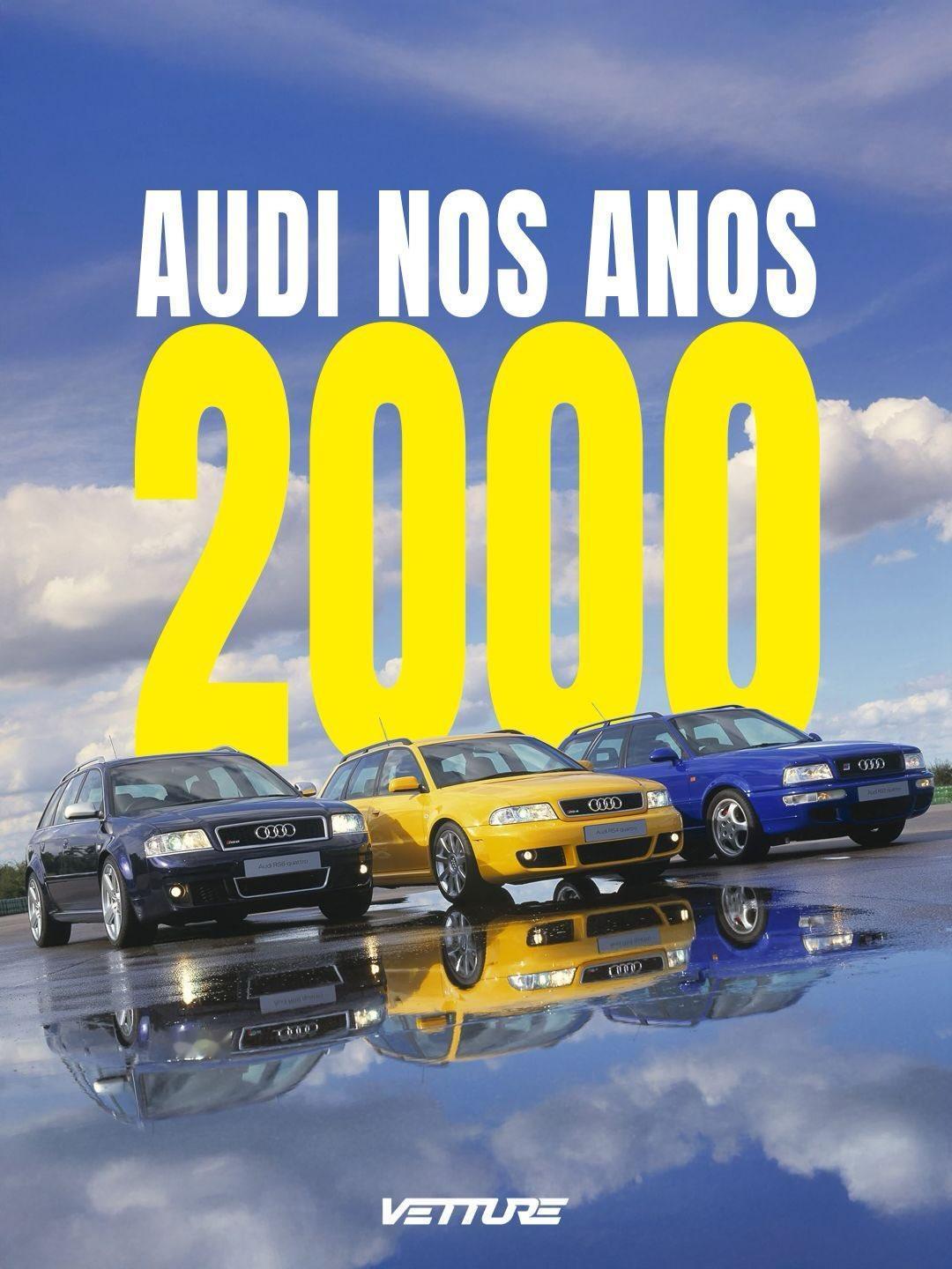 2000年，你能买到的奥迪如下所示：

奥迪（Audi）的“黄金时代”。21世纪