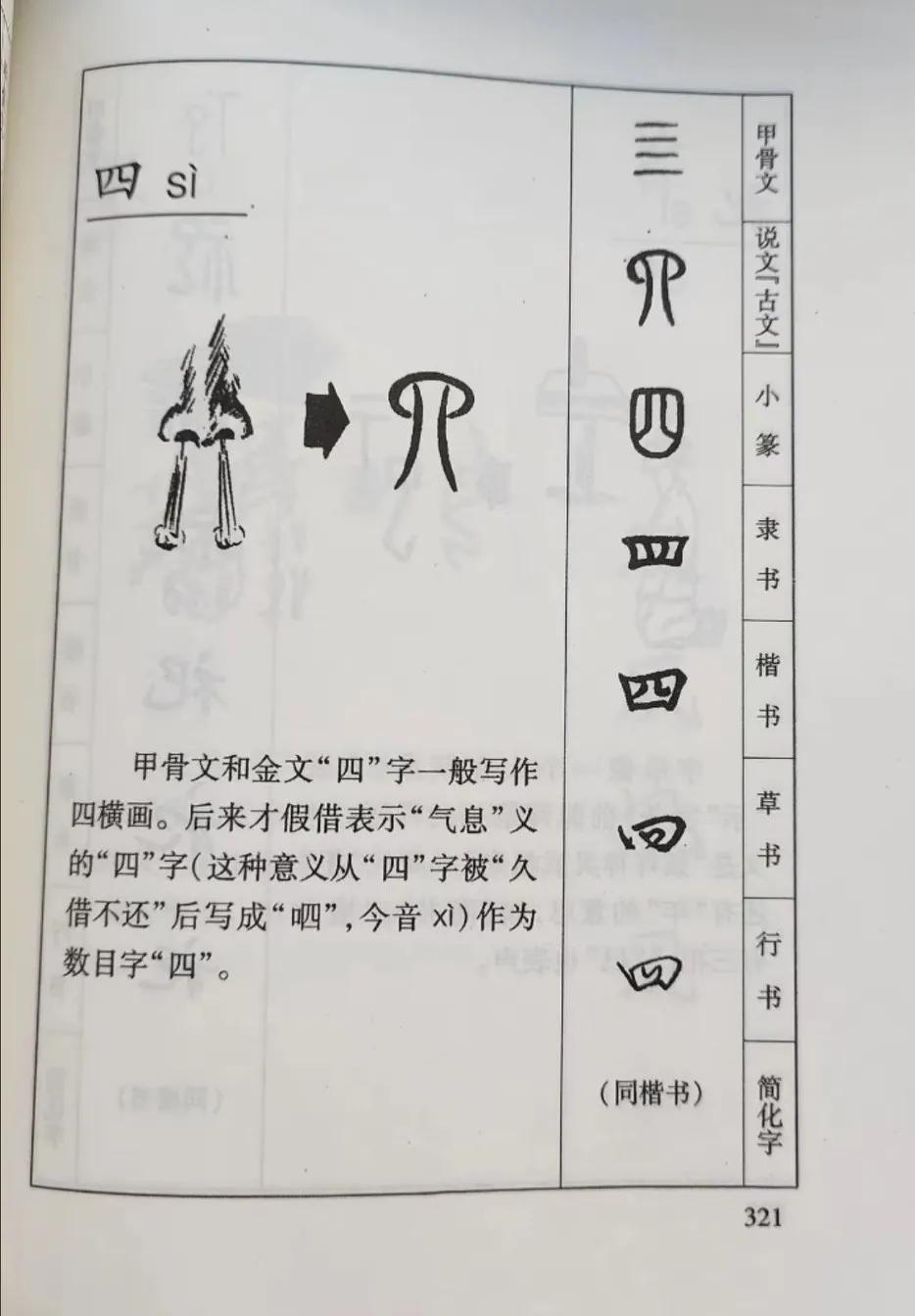 四，本意是鼻孔出气！[大笑]
   鼻孔大喘气肯定有出息啊，怪不得古代的老四个个