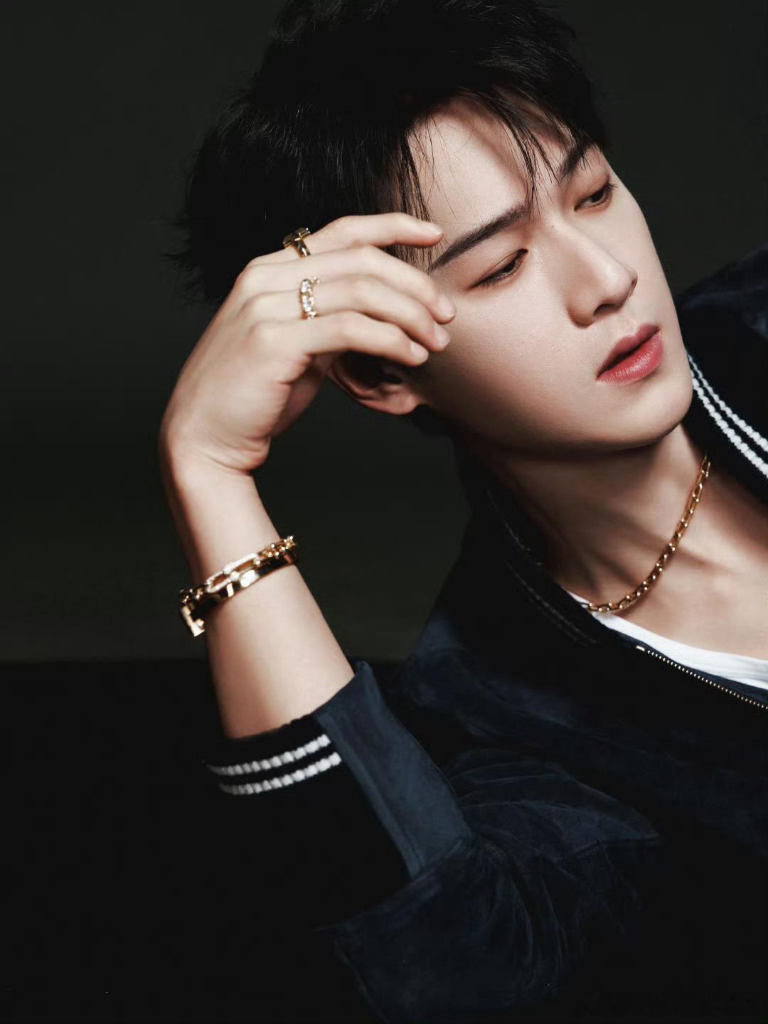 李昀锐今天活动出图，矜贵典雅的蒂芙尼品牌大使