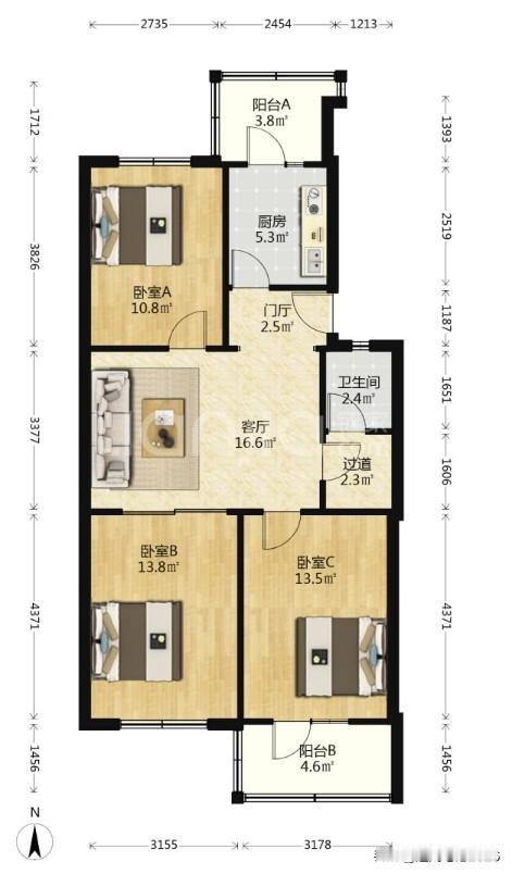 天津市河西区三片榕江里，自有住房，自己卖

个人住房，自卖自夸
这是我从小长大的
