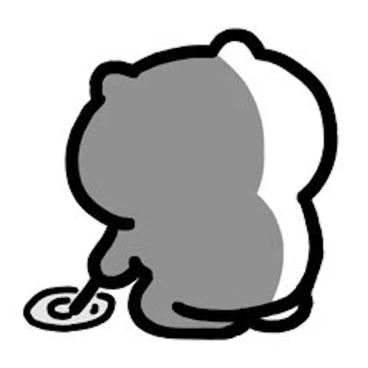 画圈是七七发明的“速记法”。