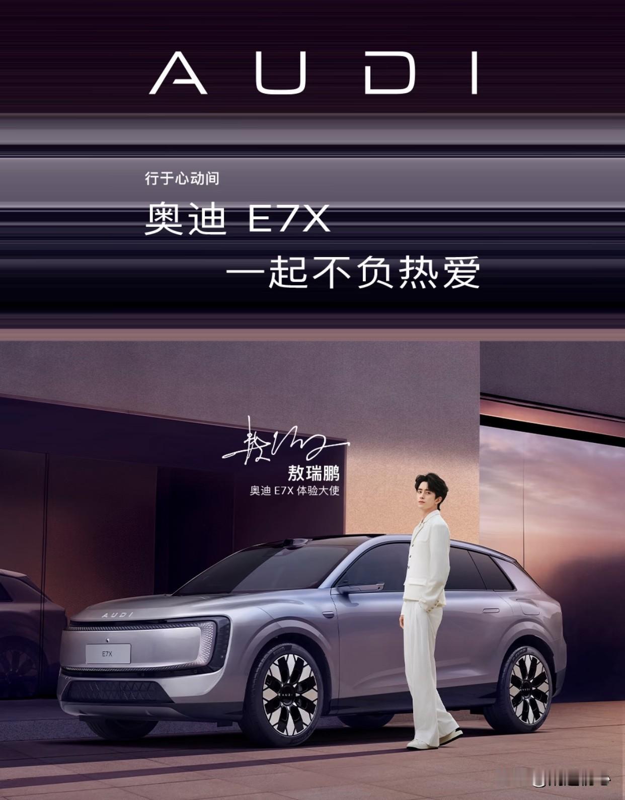你们看到过这个车吗？自从奥迪新能源车拿掉了四个圈圈后，我就没看到过这个车，当然也
