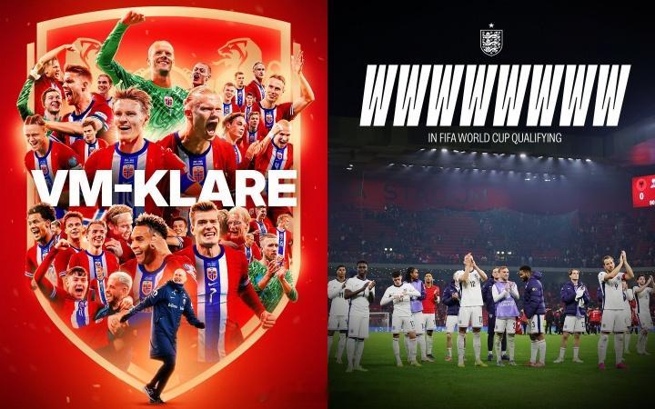 2026 年世界杯欧洲区预选赛激战落幕，挪威与英格兰以无可争议的统治力双双锁定小