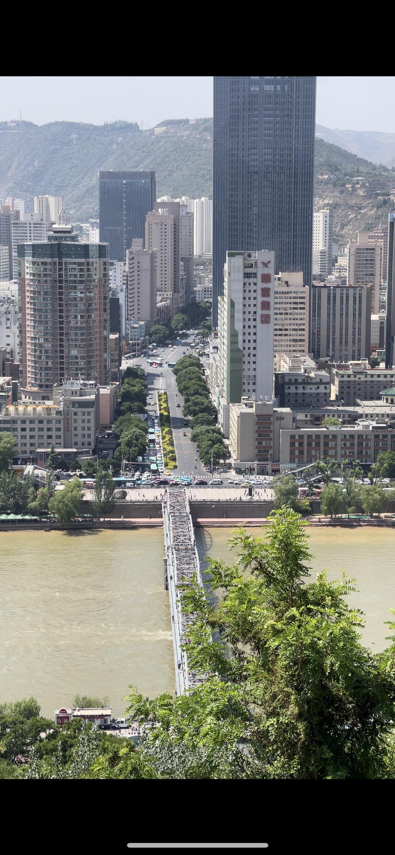 百年铁桥，兰州地标！铁桥风景
