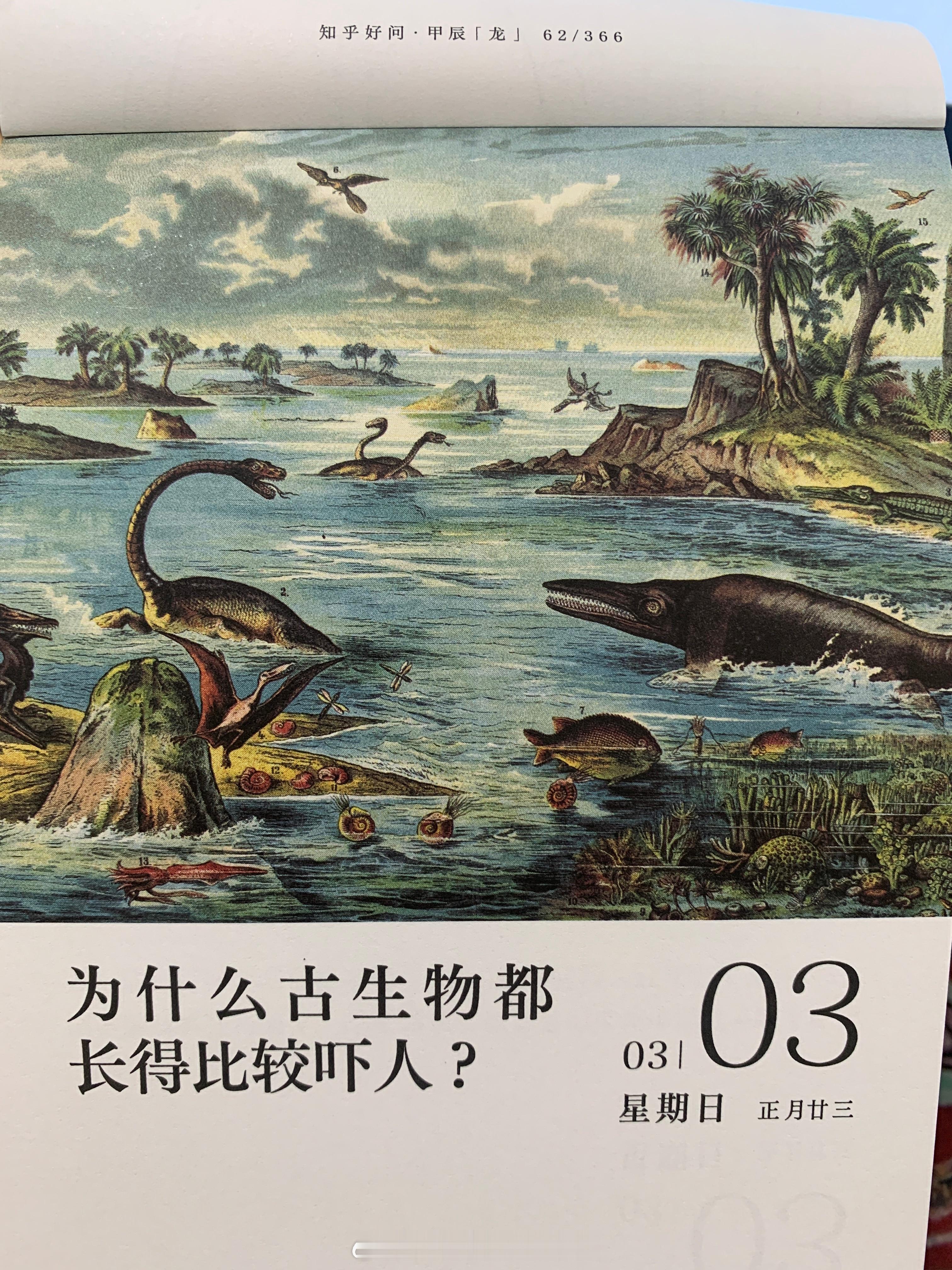 早安朋友们～图上这个问题（我看古生物也很吓人[裂開]） ​​​