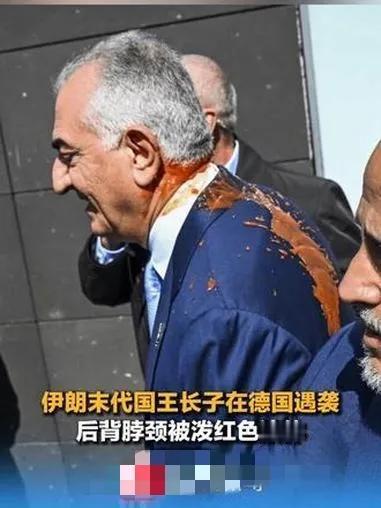 4月23日，伊朗未代国王默罕默德.礼萨.巴列维国王的儿子礼萨.巴列维。在德国访问