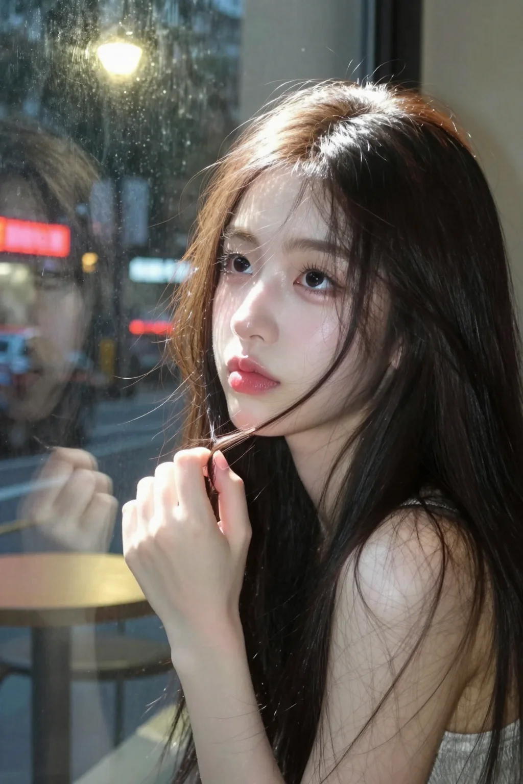 美得过分
