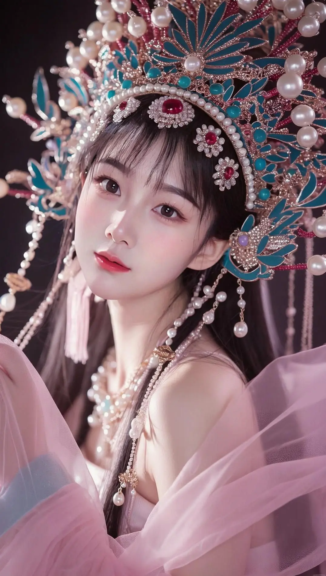 ai创作 韩风形象照女生ai特效 这特效太好看了吧