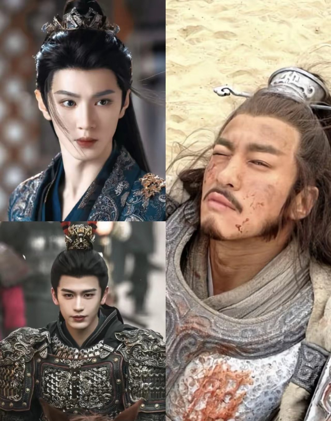 张凌赫不仅自己帅到天际，在逐玉里还带火了一众男配，即旺自己又旺剧，还旺别人。估计