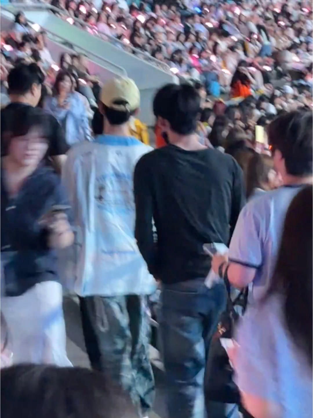 章昊 韩维辰来看TWS演唱会了cr.你有猫饼嘛 