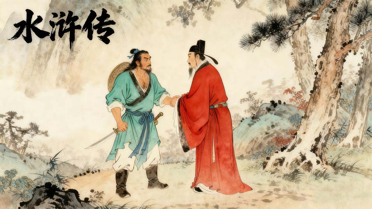 “中央空调”柴进和高情商及时雨宋江的区别。

说真的，柴进对武松真不错，管吃管住