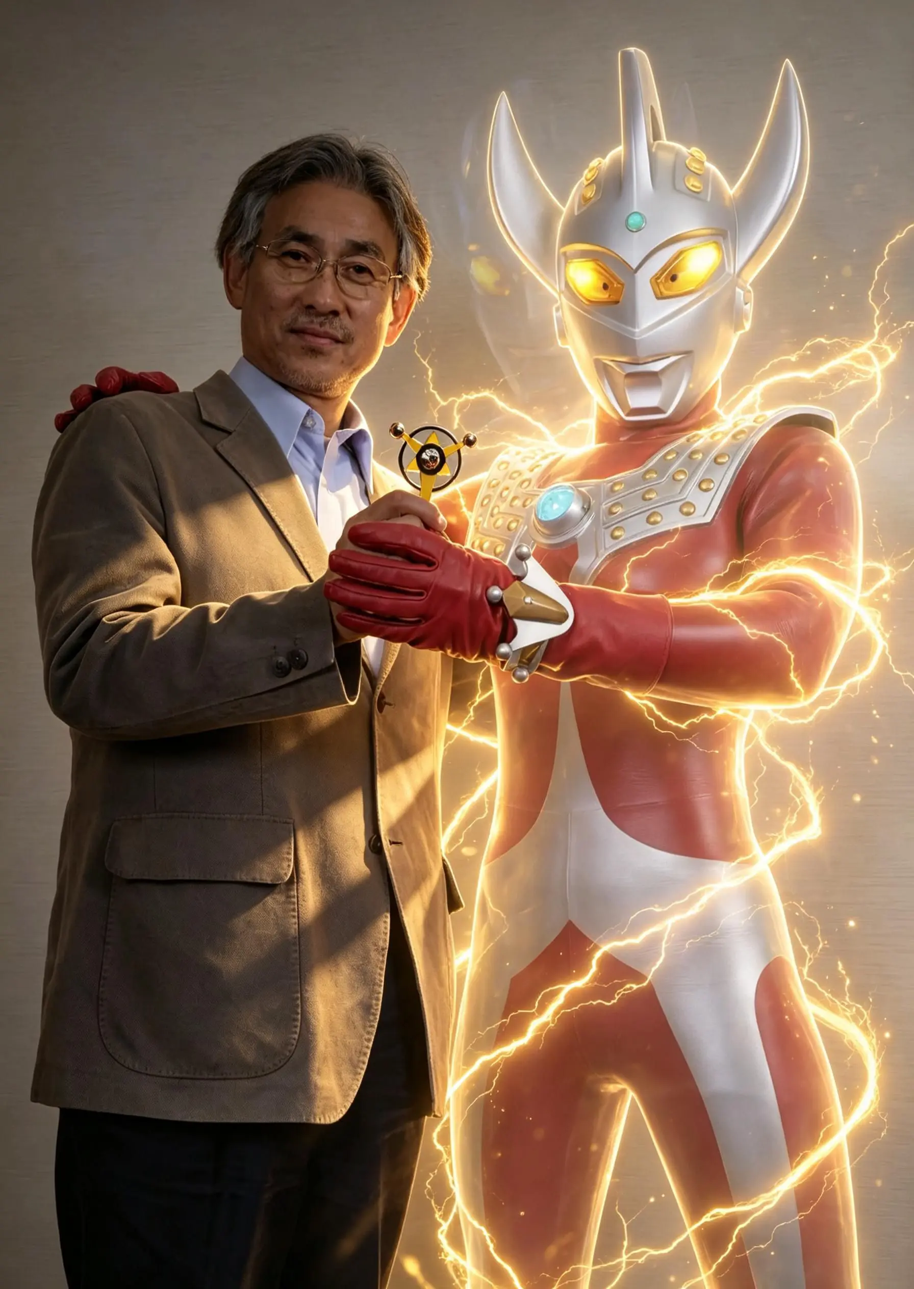 奥特曼儿童动画片 AI奇幻光影分身 ai创作