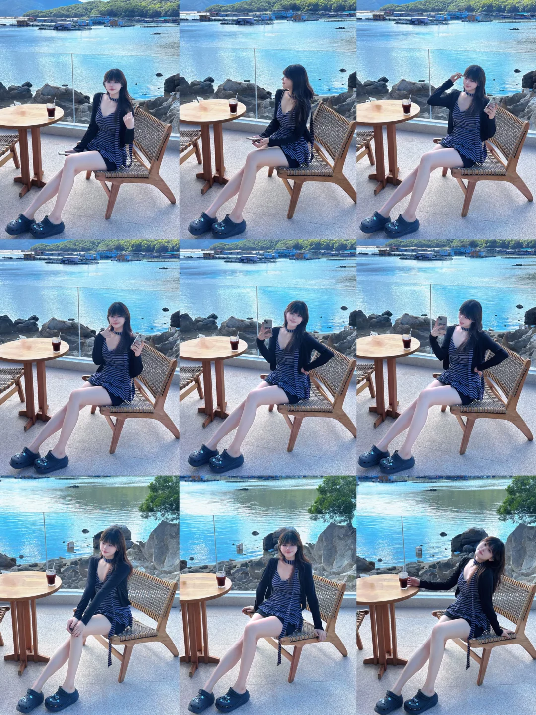 辣妹拍照姿势｜坐着这么拍巨显腿长易学实用