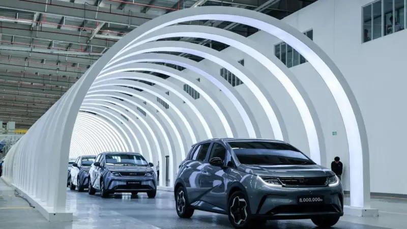 英媒：中国电动汽车的"疯狂三月"

美以对伊战争使不用烧油的新能源汽车，成为大家