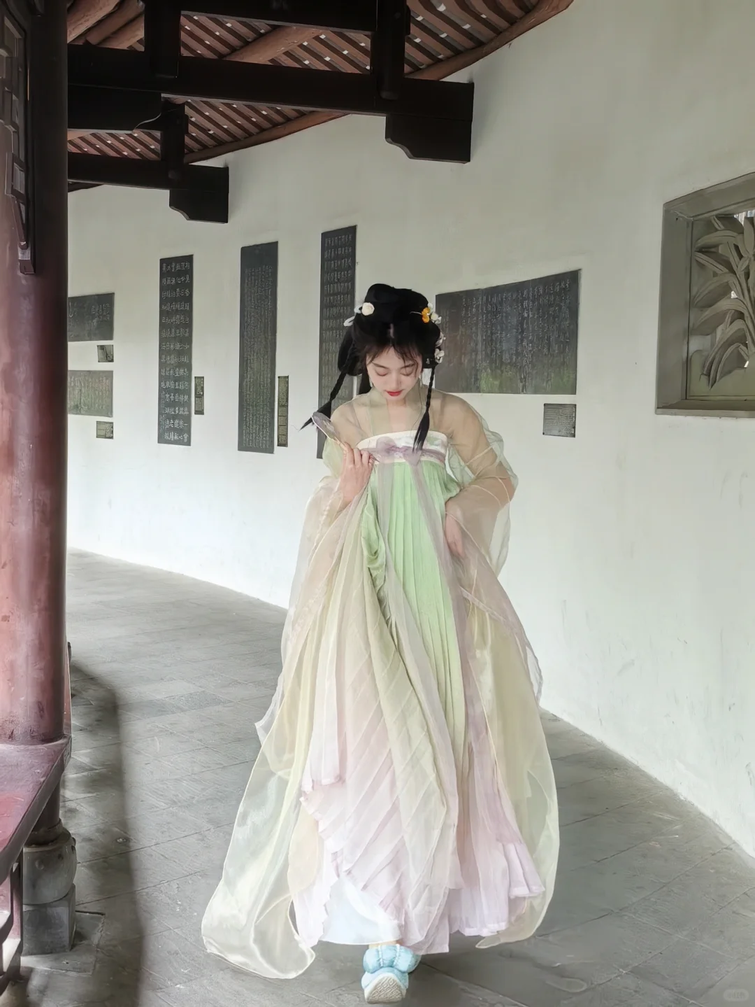 春天的明媚感都快胡我脸上了