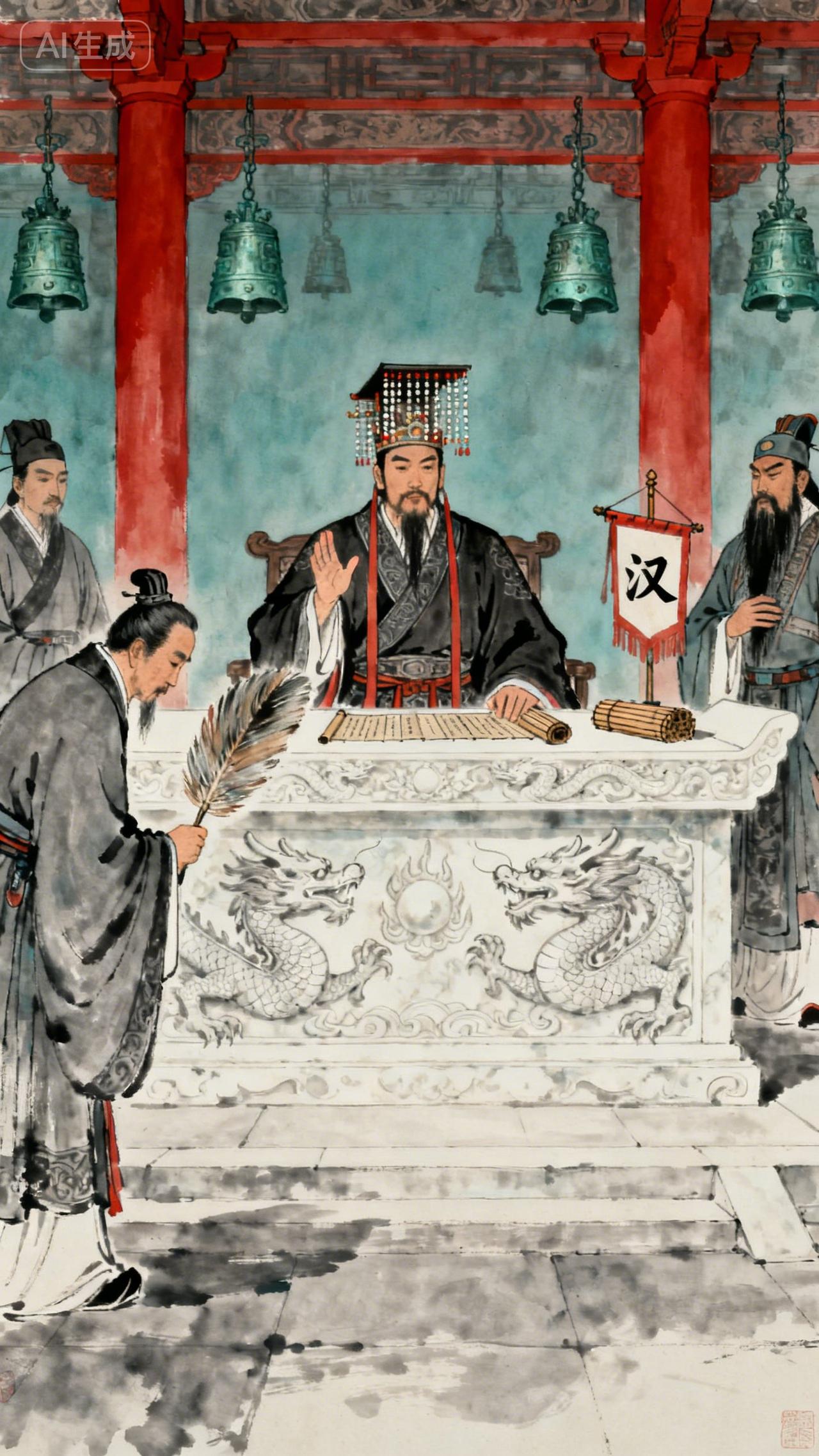 刘备的“草根逆袭”秘籍：从草庐到蜀汉帝王的心路历程

话说三国时代，英雄辈出，风