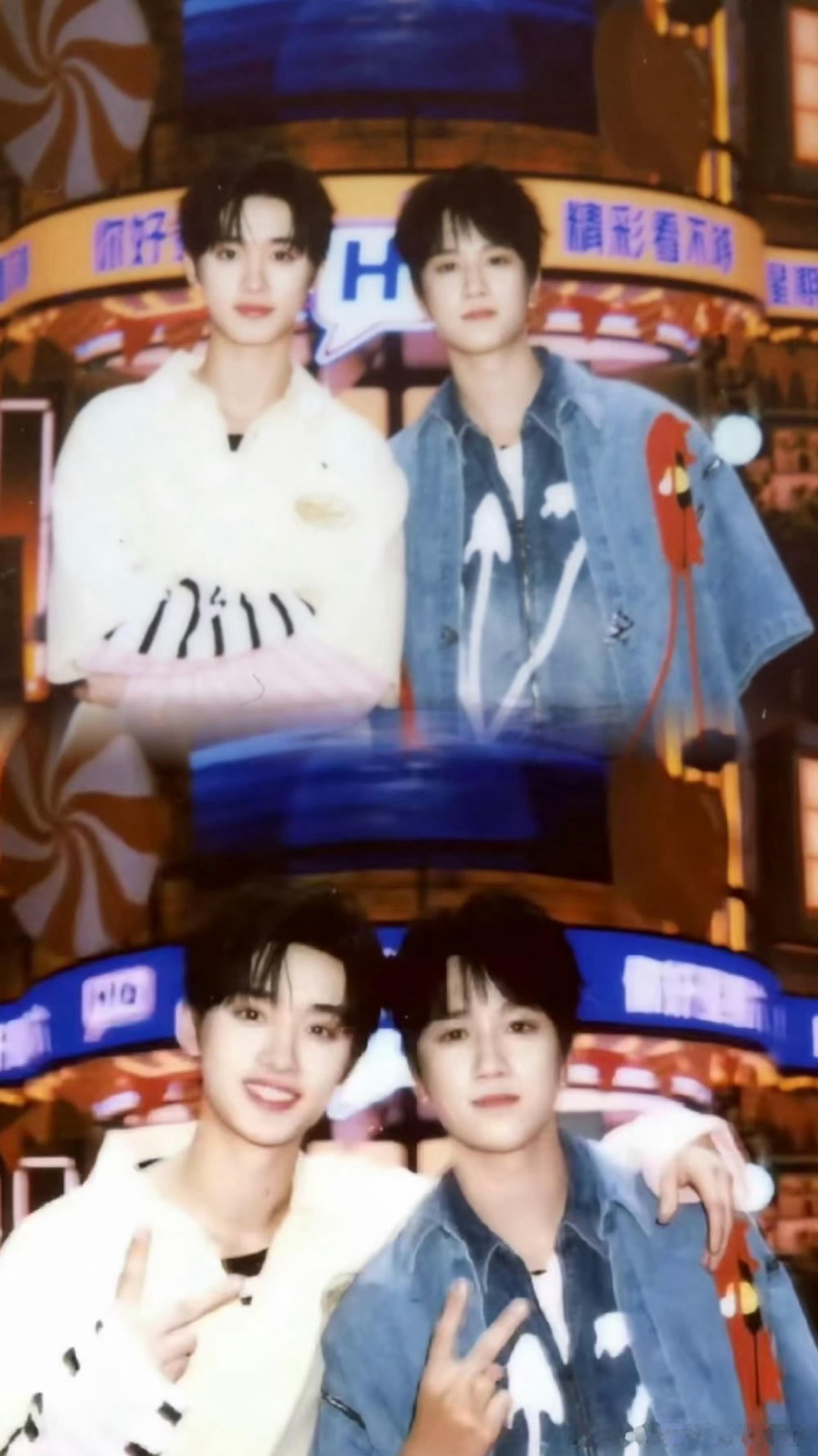 丁程鑫敖子逸常常见面tf二三四代新音彩排照 常常见面