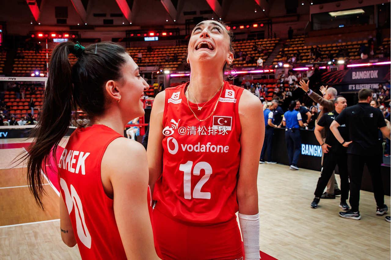 2025年女排世锦赛八强之【土耳其女排】🇹🇷【小组赛】E组第一土耳其🇹🇷