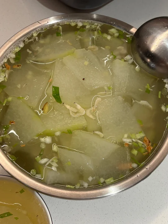 美味又减脂的虾米冬瓜汤，低脂美味鲜嫩可口