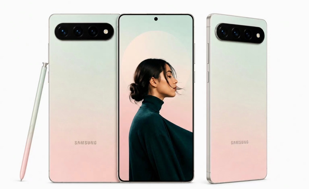 三星 Galaxy S27 系列摄像头也要改成横排了么？渲染图看上去挺轻薄的